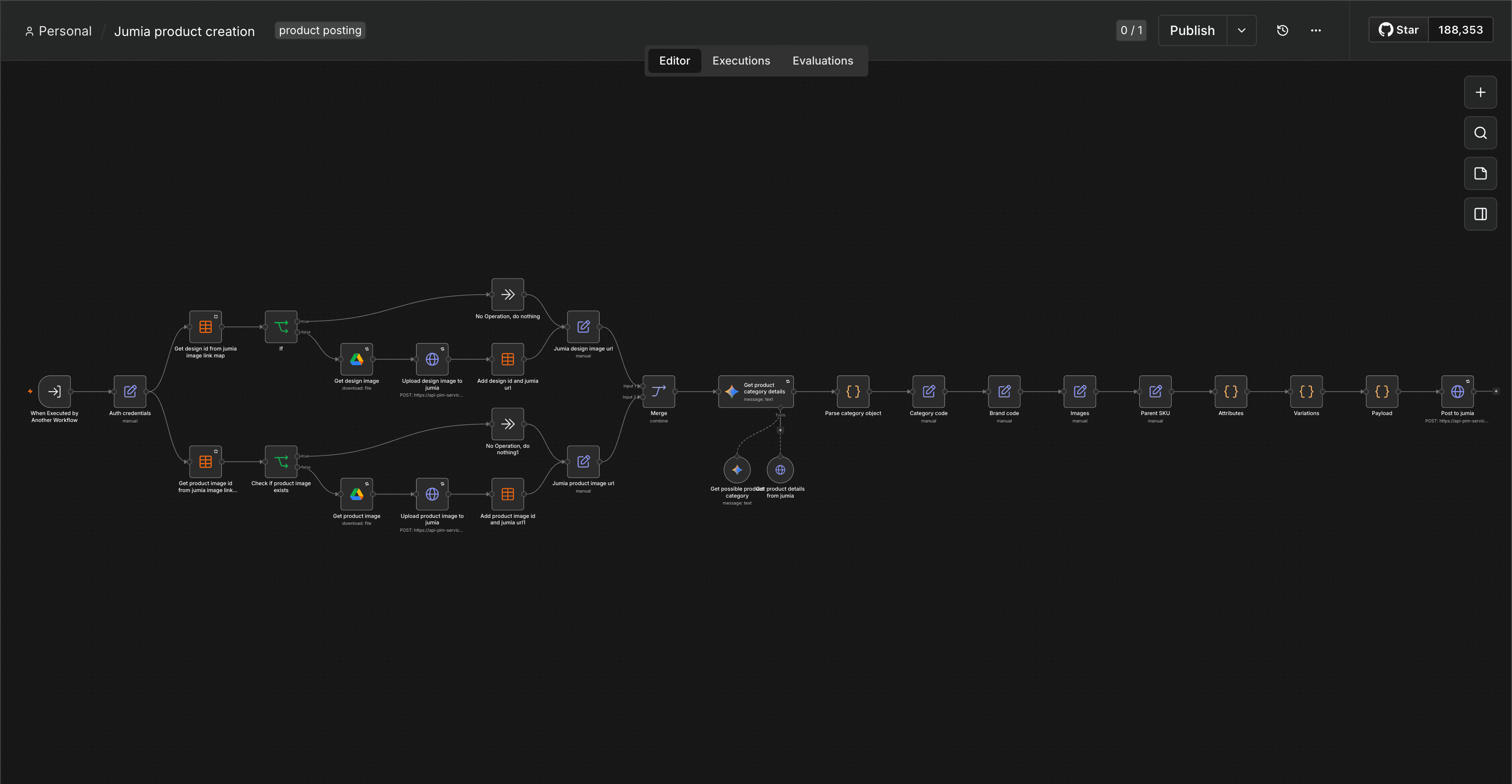 AUTOMATED PRODUCT CREATION